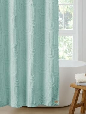 UGG Arch Shower Curtain- Shark Gray